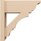 Ekena Millwork 8-in W x 20-in D x 20-in H Balboa Trad Rough Cedar Woodgrain TimberThane Outlooker, Primed Tan OUTUR080X20X20BOA04RCPR - alternate 2